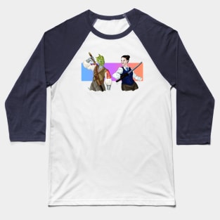 Vastra and Jenny Baseball T-Shirt